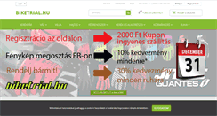 Desktop Screenshot of biketrial.hu